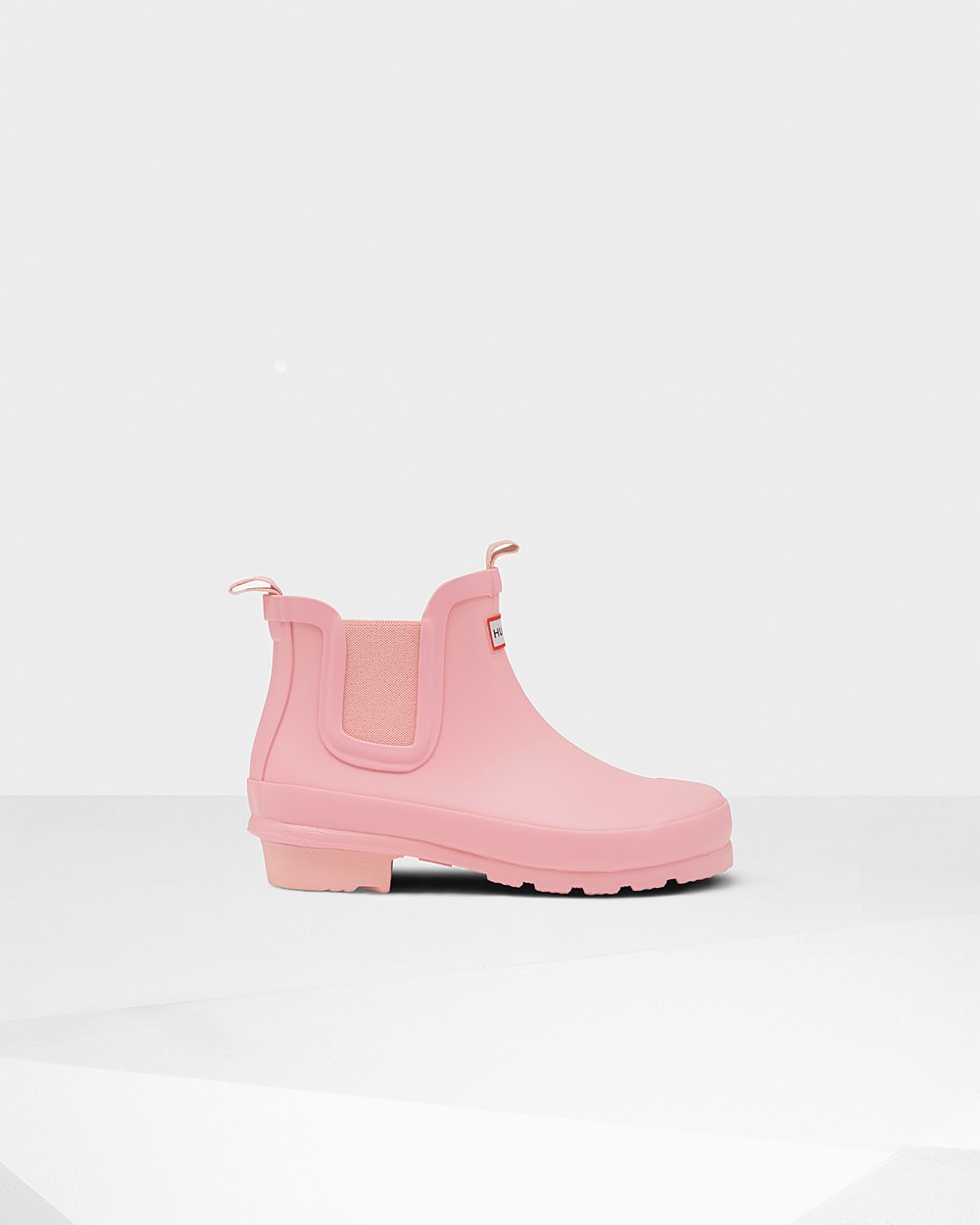 Kids Hunter Original Big - Chelsea Boots Pink - 5207-DOEYL